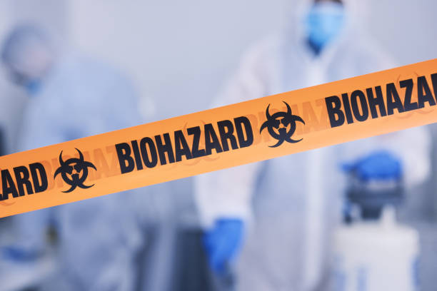 Professional Biohazard technician working in Saratoga Springs, NY